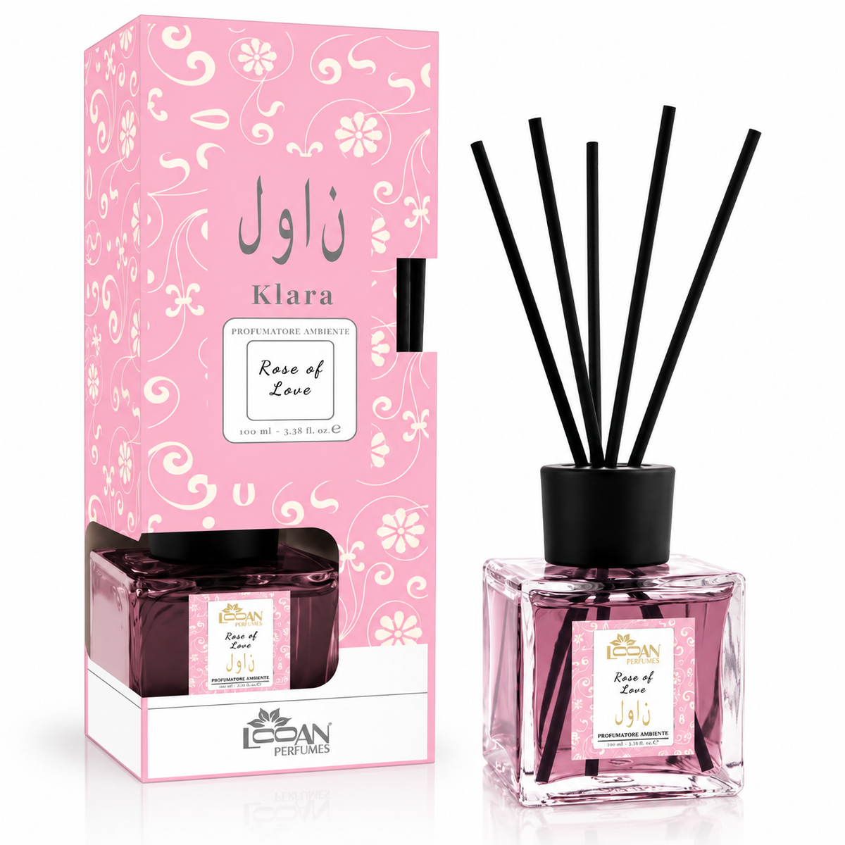 Diffusore con bastoncini (ispirato YARA) 100 ml