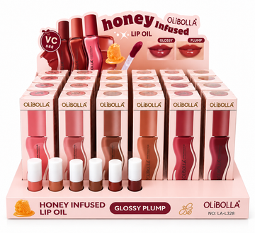 Lip oil honey infused