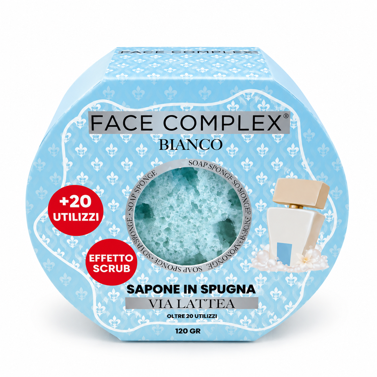 Sapone in spugna + 20 utilizzi