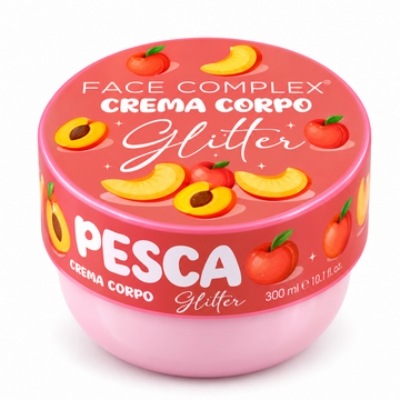 Crema glitter pesca 🍑 300 ml